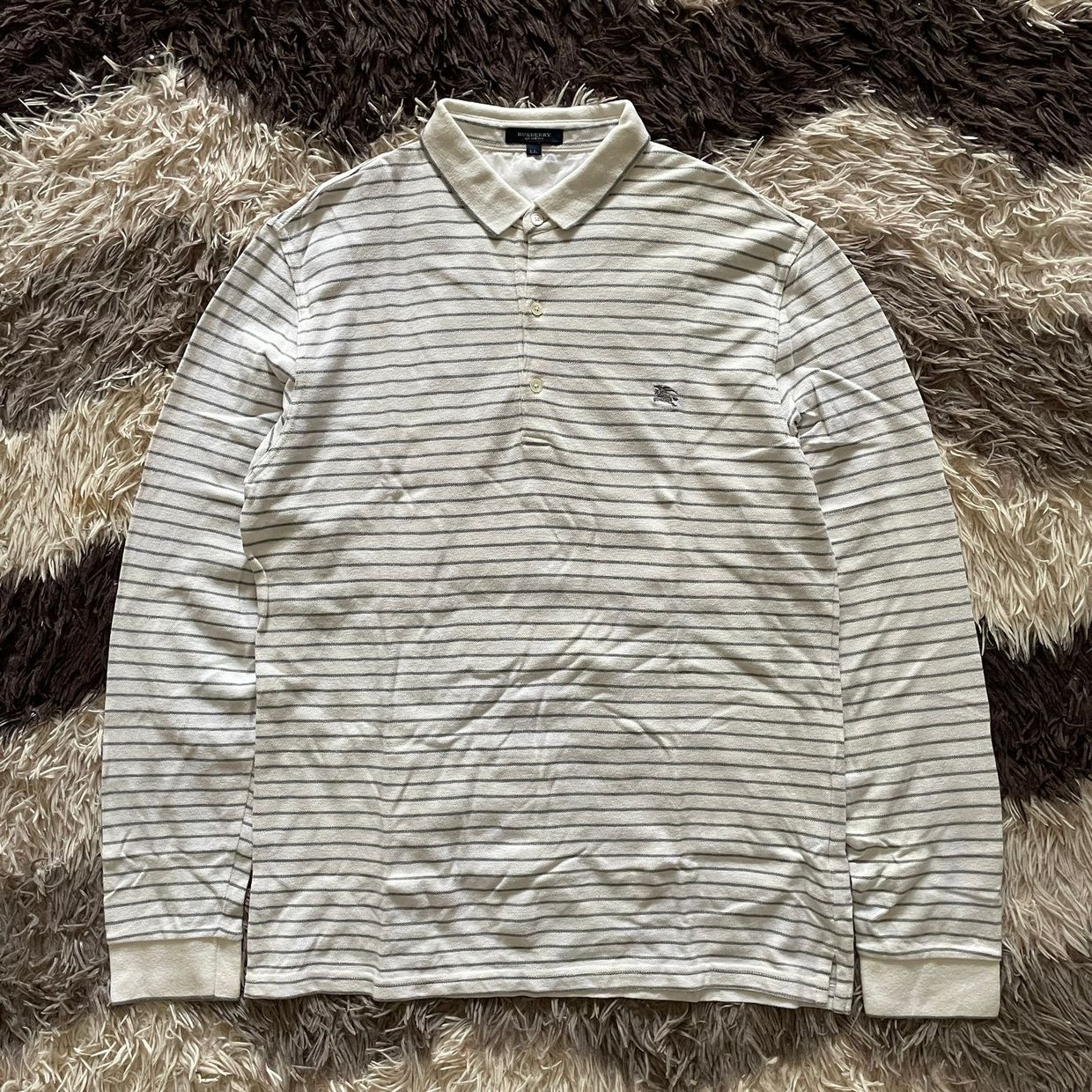 Poloshirt Burberry Size : L Panjang