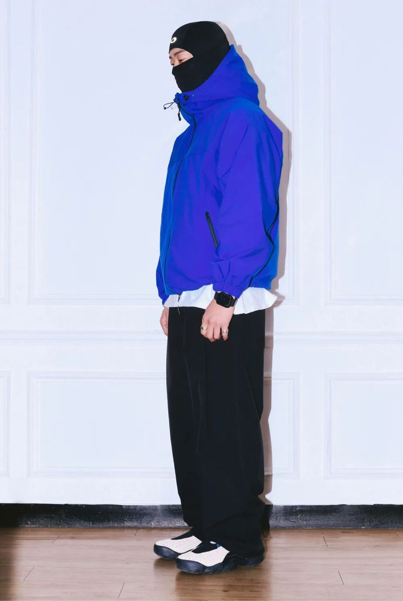 AREUBAN Hike Hood Zip-Up Jacket_Blue, foto 6