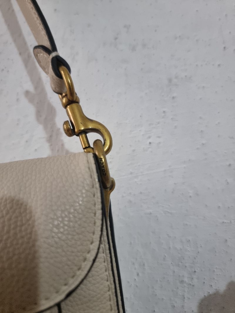 Original Coach Taby Shoulder Bag Beige, foto 3
