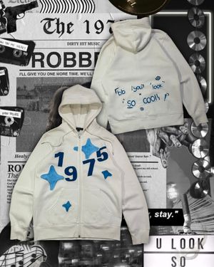 HOODIE REWORK - The 1975, Robbers