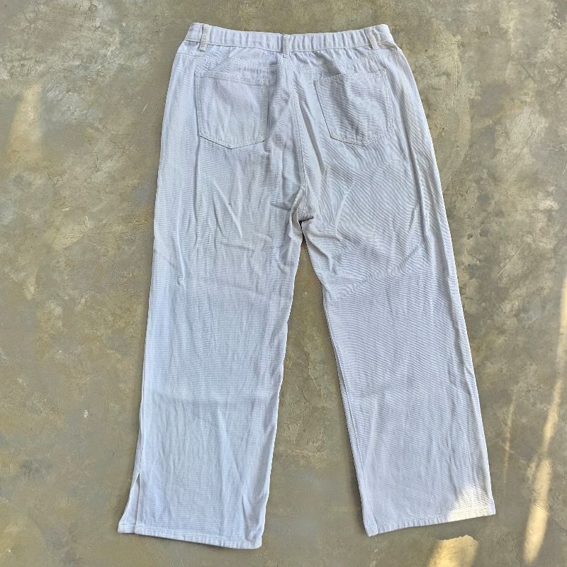 Baggy jeans white casual, foto 4