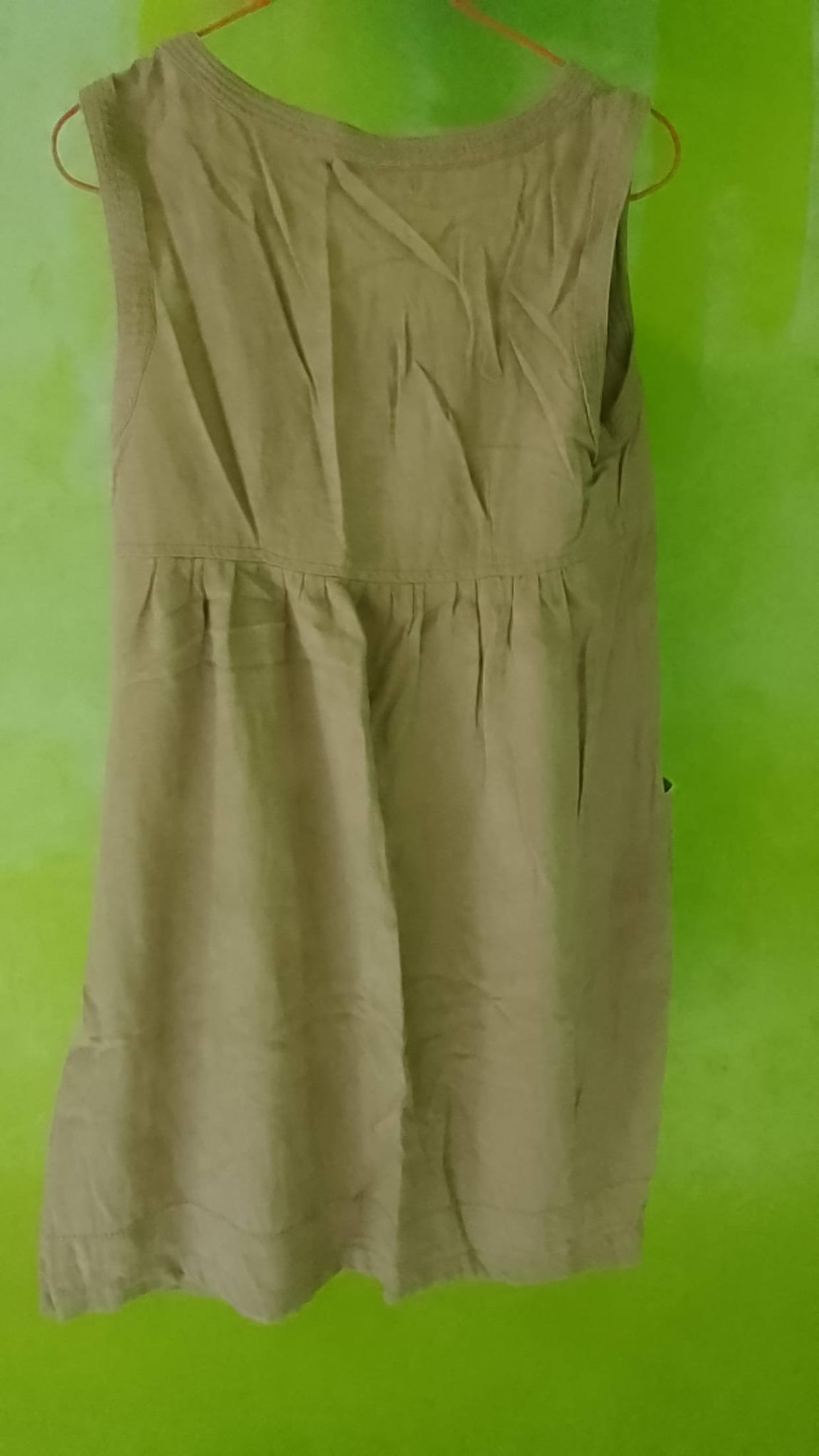 Vintage Y2K Leather jacket Wanita tan