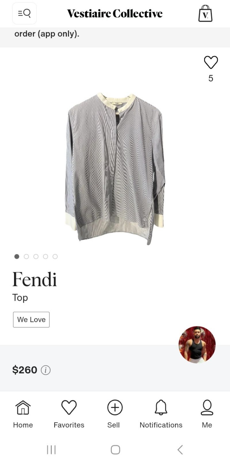 Fendi shirt, foto 6