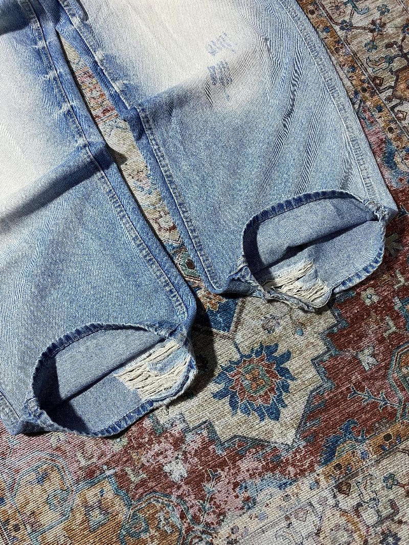 Baggy jeans bluee wash, foto 4