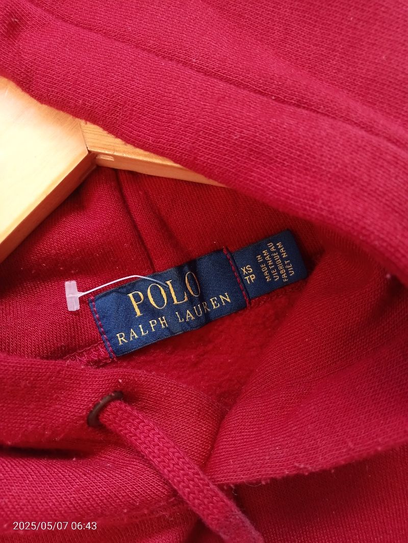 Hoodie pullover polo Ralph Lauren usa flag patch, foto 3
