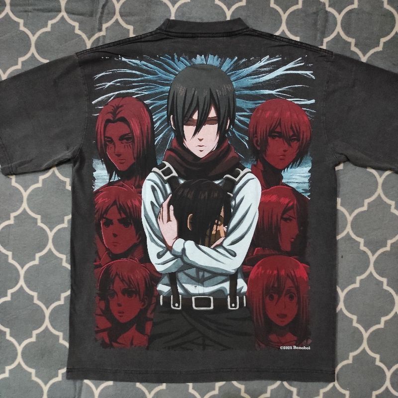 Kaos anime bootleg attack on titan "Mikasa Ackerman", foto 3