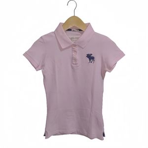 Polo Shirt A&F Baby Pink.