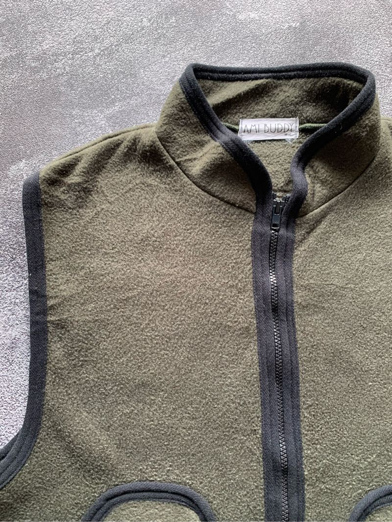 Casual Vest Pria green black, foto 5