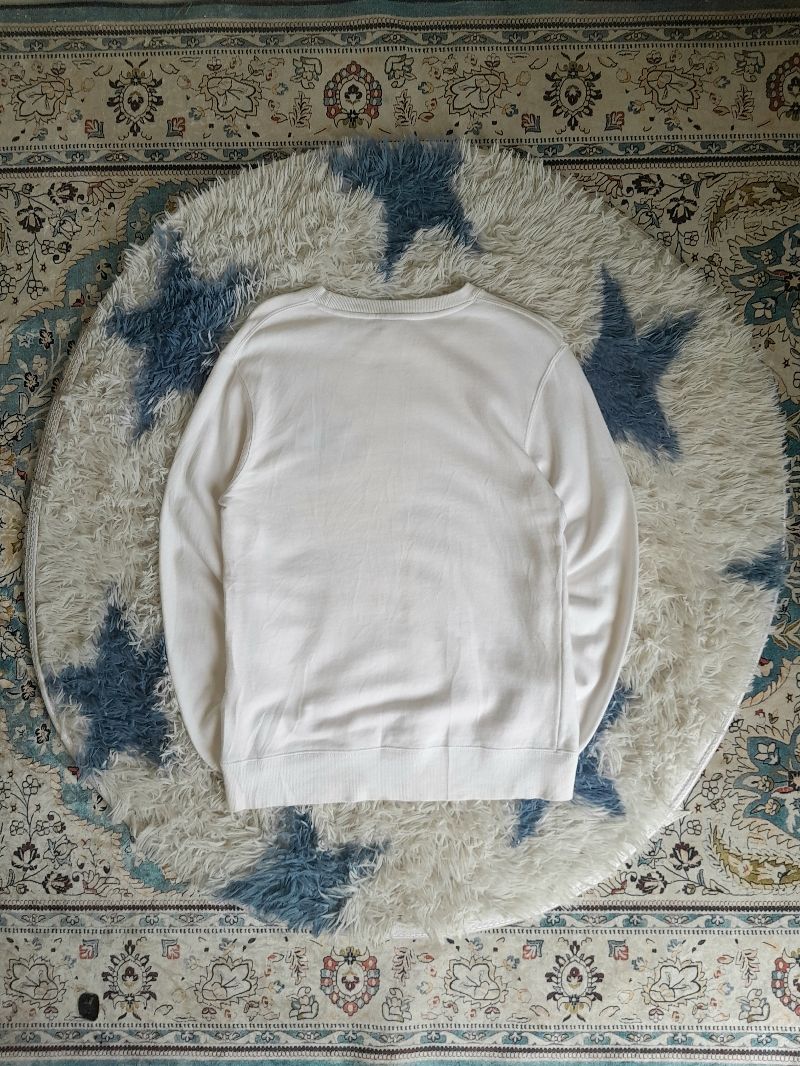 Crewneck Converse All Star Putih Original, foto 4