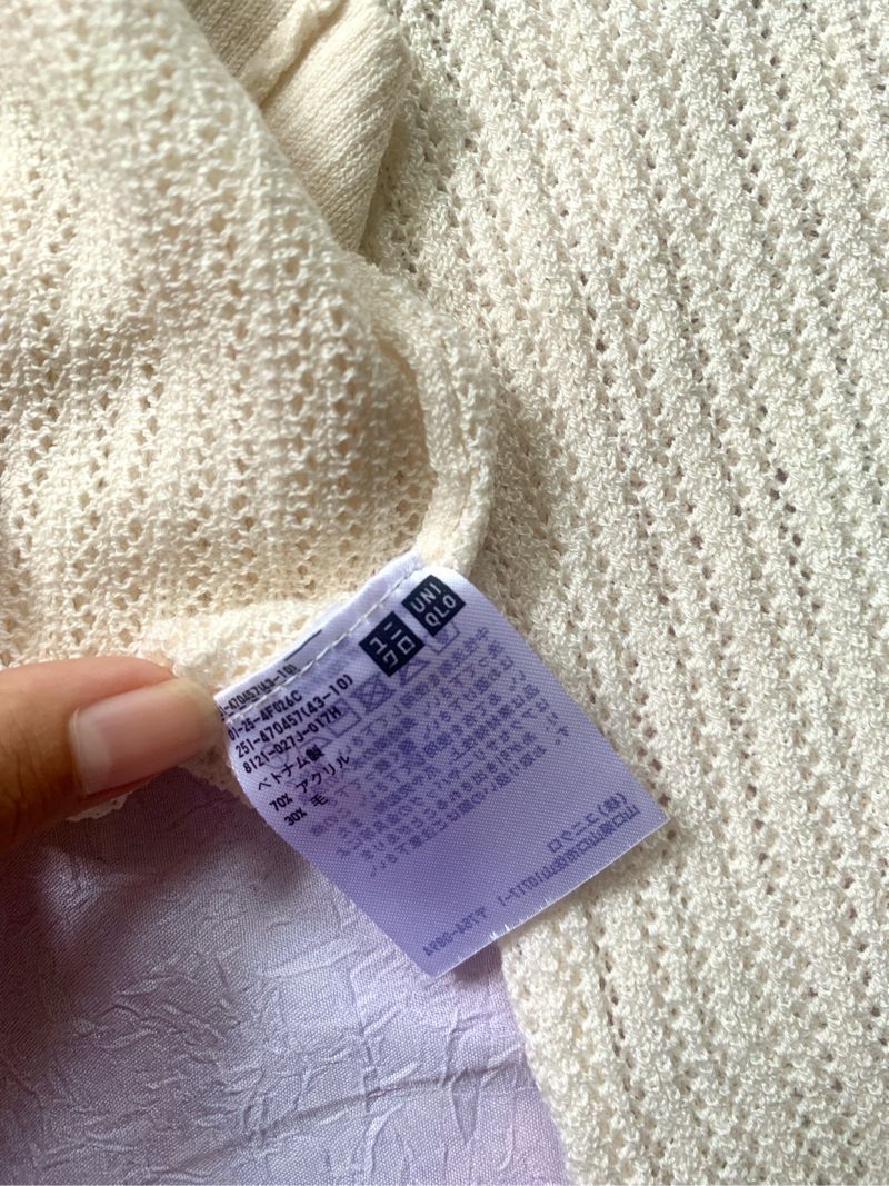 Knit rajut jaring uniqlo 💕, foto 4