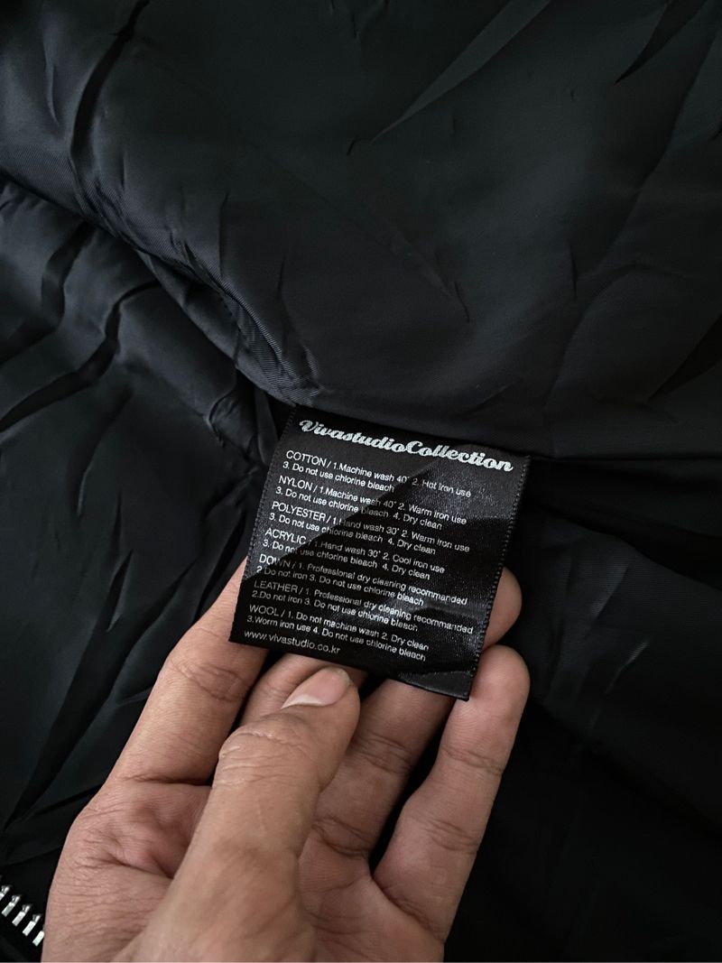 VIVASTUDIO RAMONES BLACK LEATHER JACKET | RAMONES JACKET | A, foto 6
