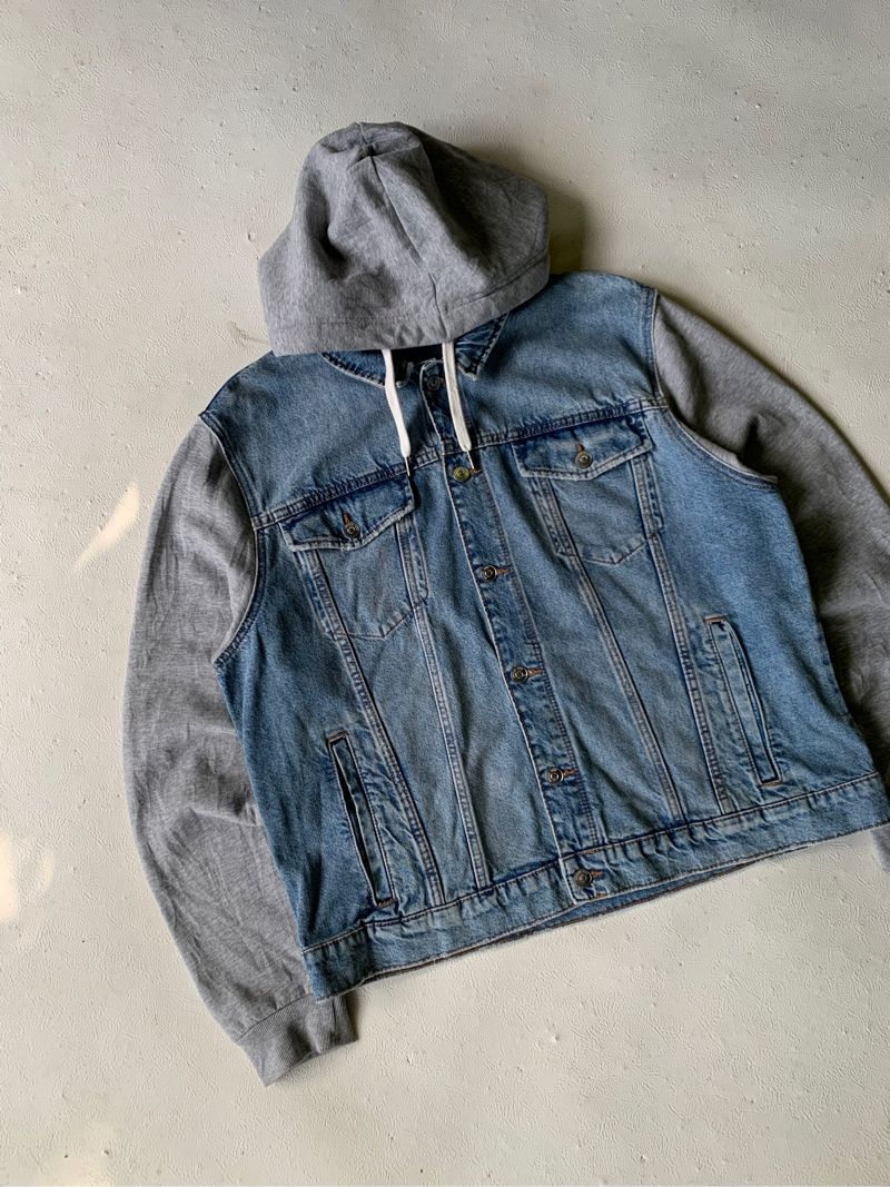 H&m Hooded Denim Jacket, foto 7