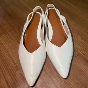 mules shoes white