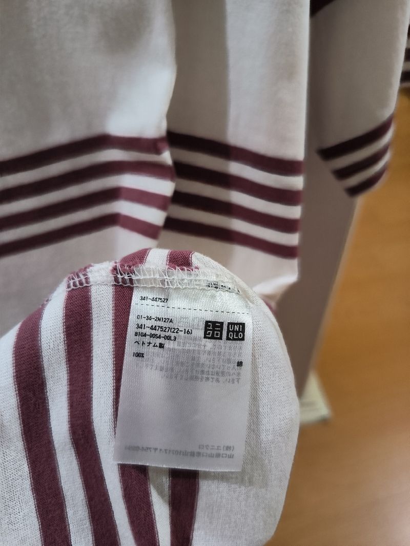 uniqlo u salur oversize tee, foto 4
