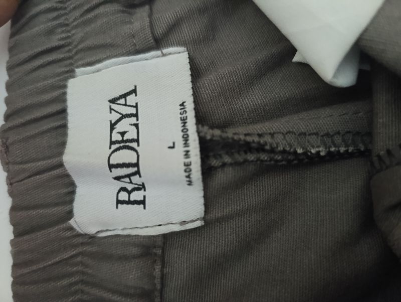 Cargo Pants String Grey Oversize, foto 3