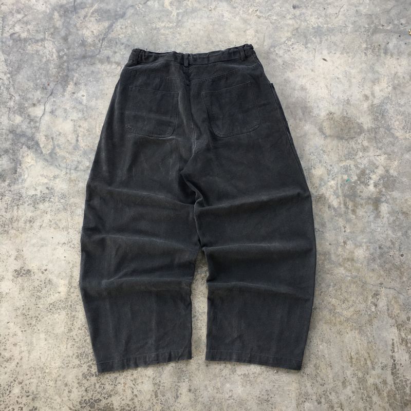 GLW Black Wide Baloon Pants, foto 5