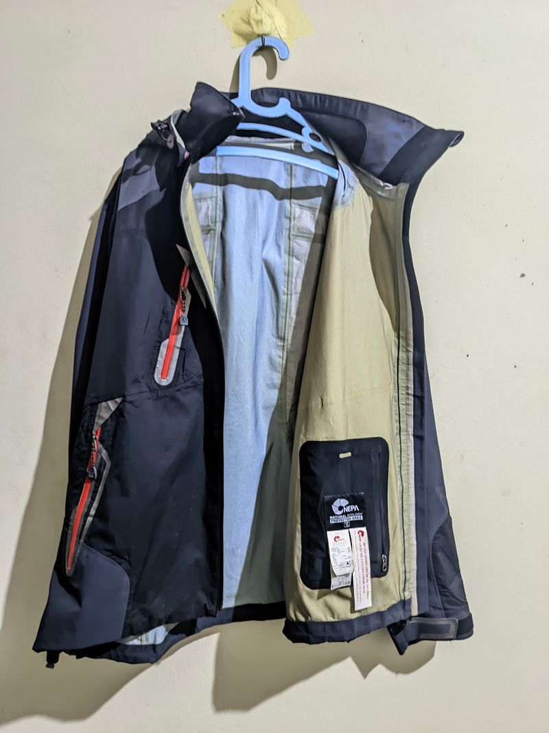 NEPA Gorpcore Track jacket Pria black gray, foto 3