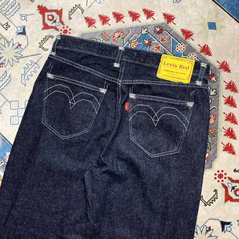 (Size 32) Levi’s Red (Waterless) Workwear Loose Straight, foto 6