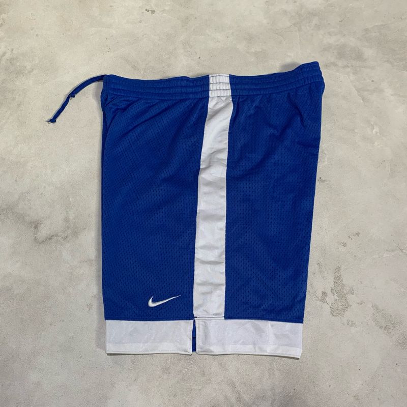 Celana Basket Nike Biru List Putih, foto 2