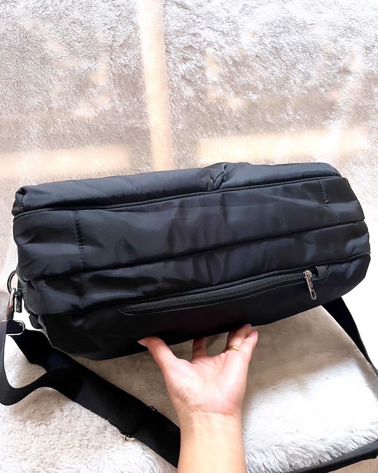 Luxury Reworked Bag Pria black, foto 7