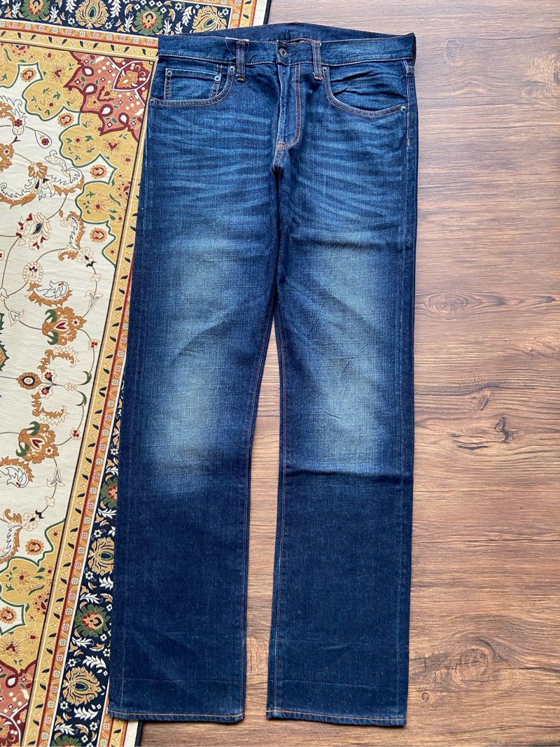 GU by UNIQLO WASHED JEANS, foto 2