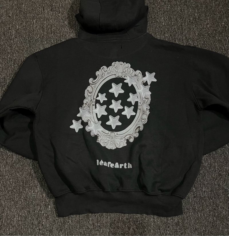 Leafearth hoodie black series, foto 6