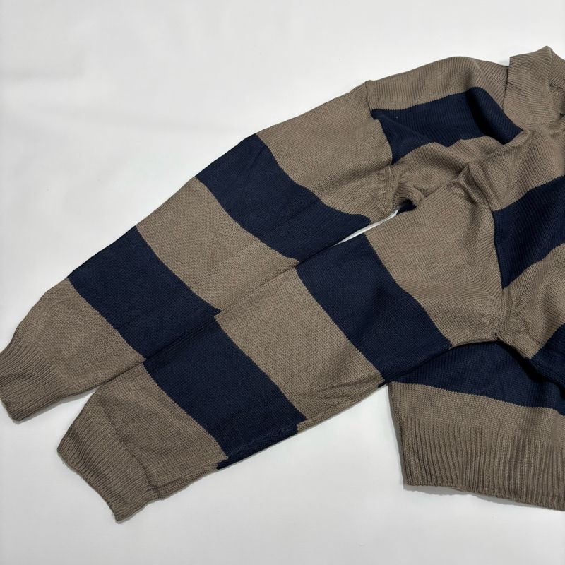 Halfziper Korean Look Stripe, foto 6