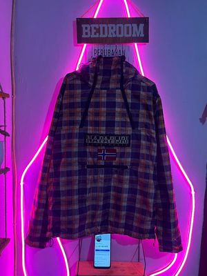 Napapijri × Liberty fabric limited northfarer summer anorak