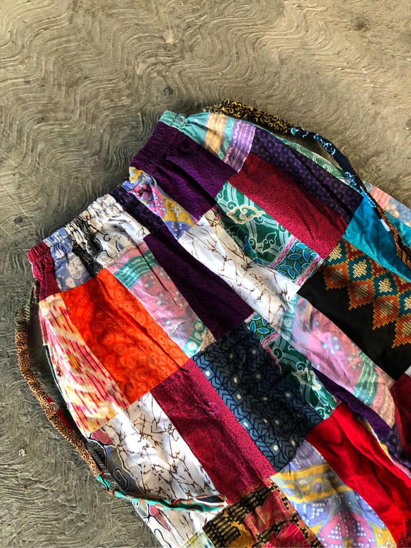 Hippie/Boho Style Patchwork Long Pants, foto 3