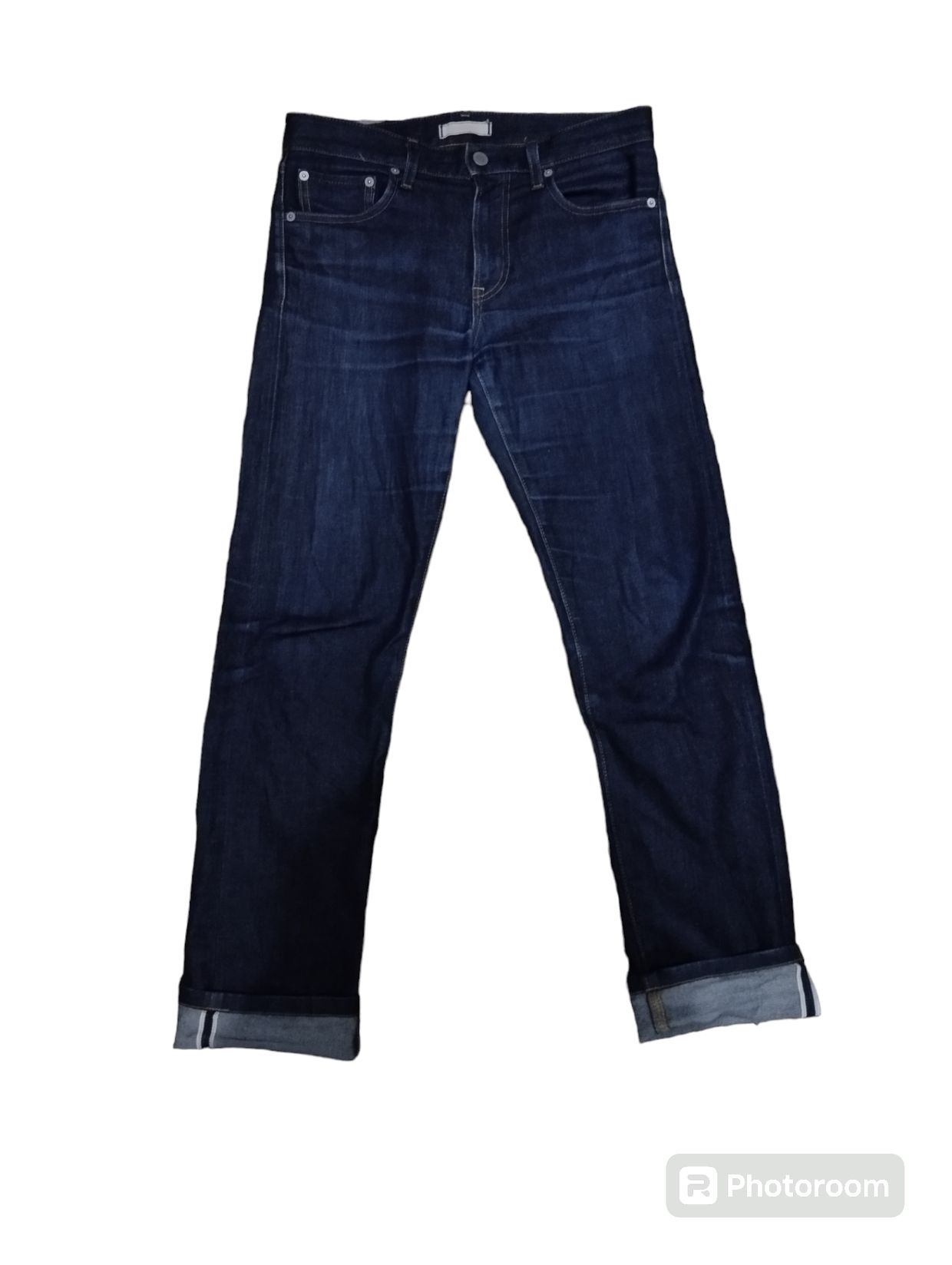 Uniqlo Vintage Jeans Pria blue