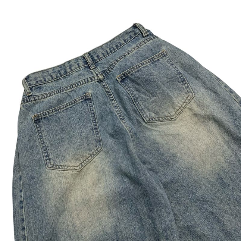 Blue Wash Baggy Jeans, foto 4