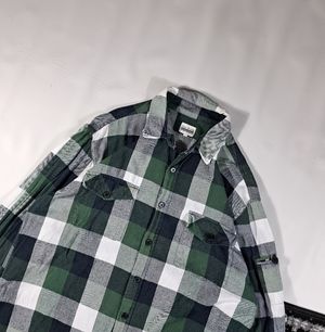 Flannel lengan pocket by pair shine