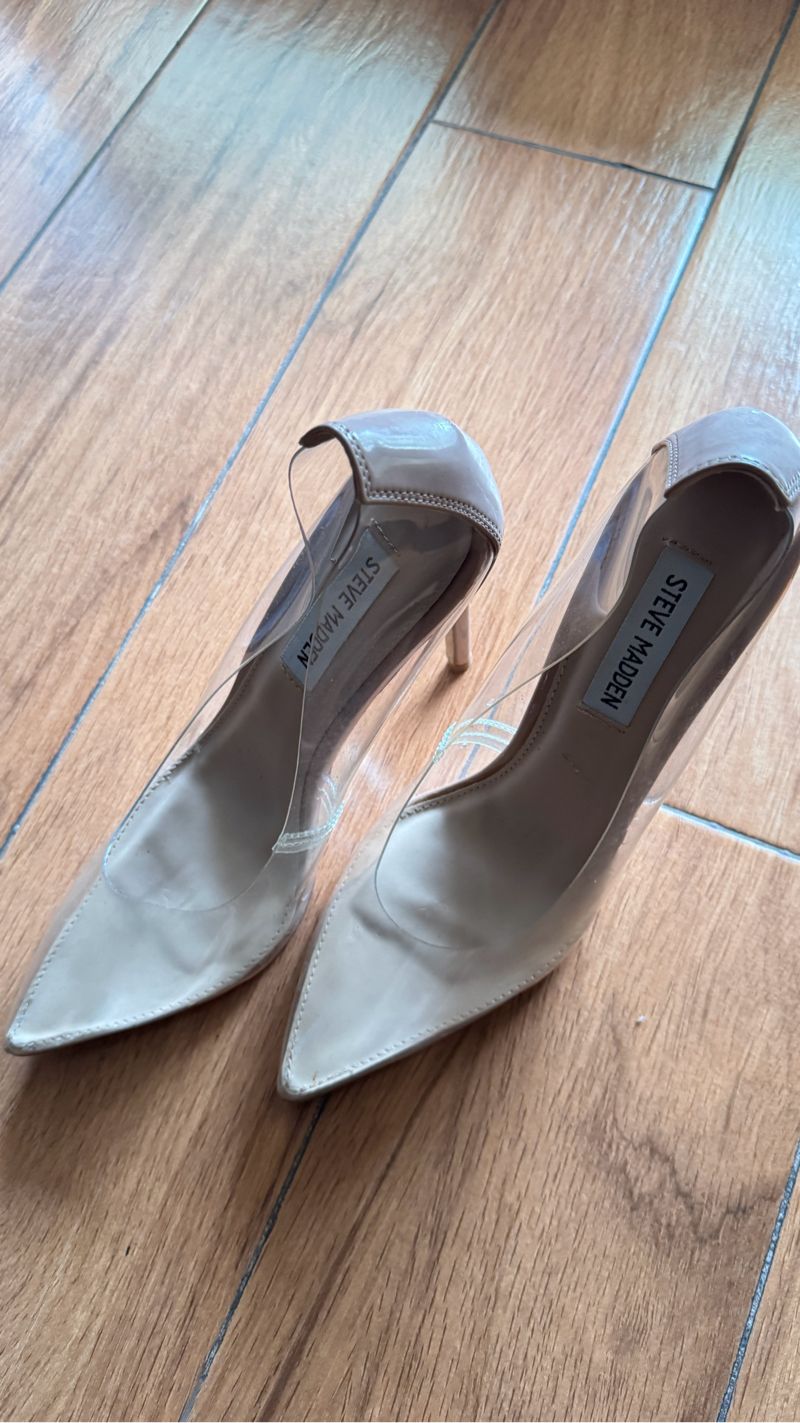Steve Madden clear heels (39), foto 6