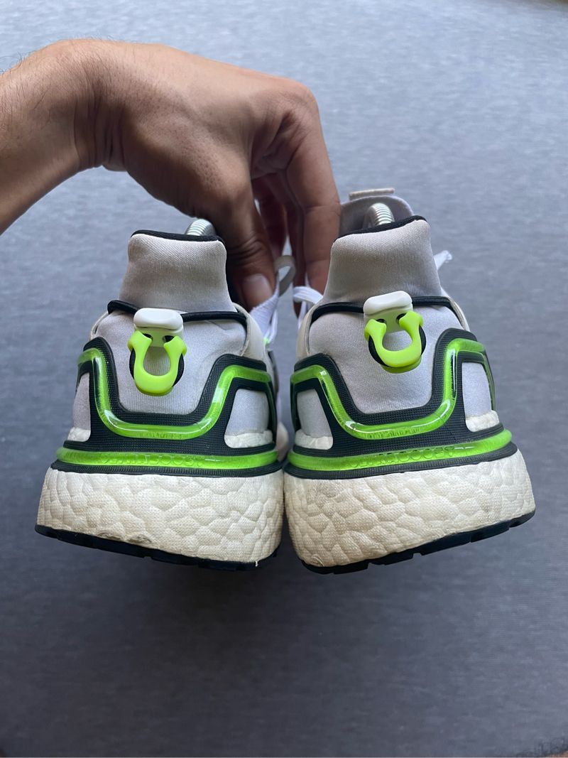 Adidas Ultra Boost 20 LAB Core White Green, foto 3
