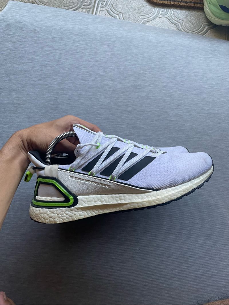 Adidas Ultra Boost 20 LAB Core White Green, foto 2