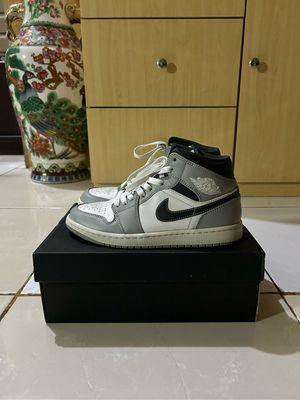 Nike Jordan Mid Light Smoke Grey