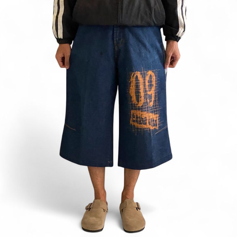 Emba Y2K Baggy Jorts big pocket double pattern, foto 4