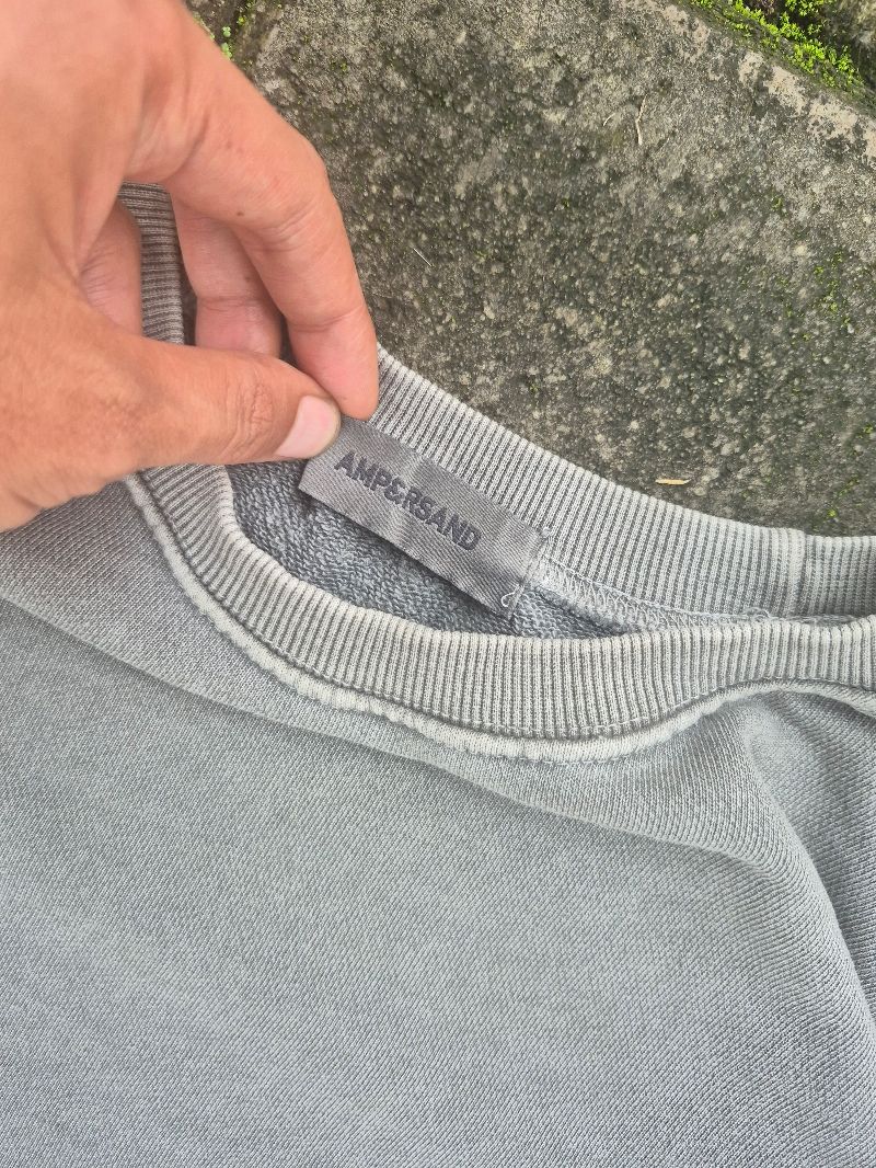 Vintage Y2K Sweater Pria gray, foto 8