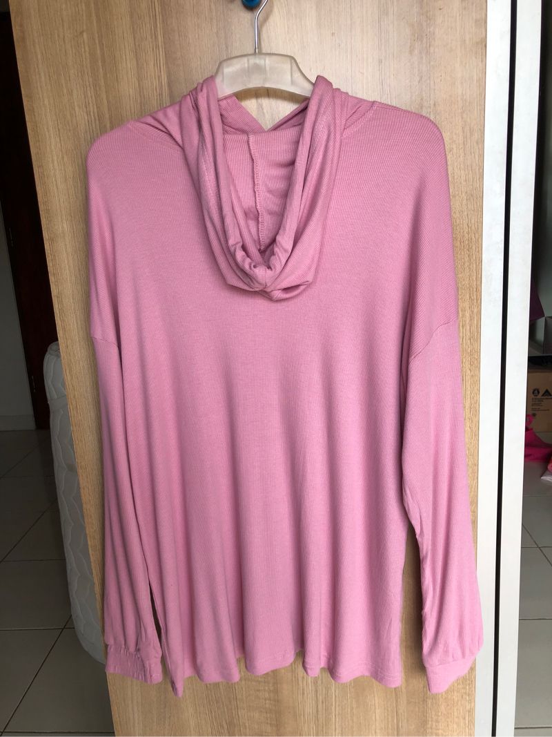 Camani Basic Hoodie - pink, foto 5