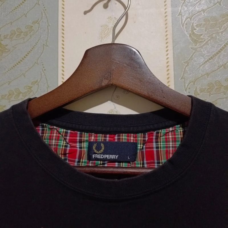 Fred Perry Tartan Trim Pocket Tee, foto 4