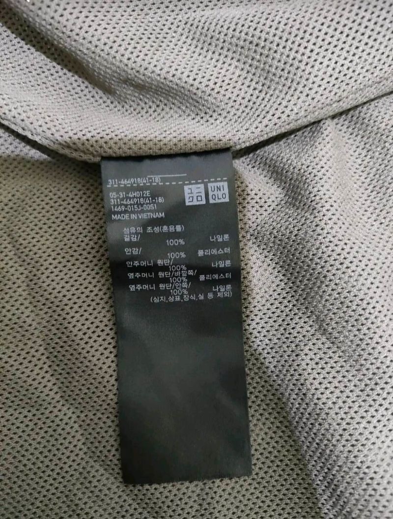 UNIQLO BROWN KERAH TEGAK, foto 6