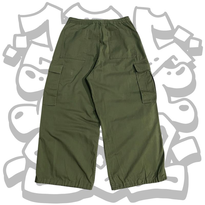 Cargo Ballon GU Super Wide Leg Army, foto 2