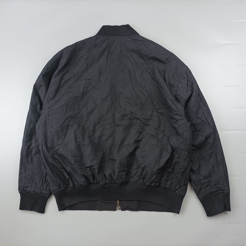 GU Casual Bomber jacket Pria black, foto 6