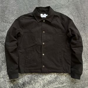 TOPMAN Boxy Casual Coach Wool Jacket