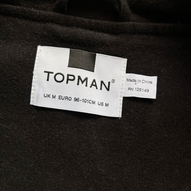 TOPMAN Boxy Casual Coach Wool Jacket, foto 6