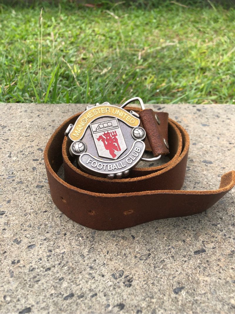 Manchester united buckle belt, foto 4