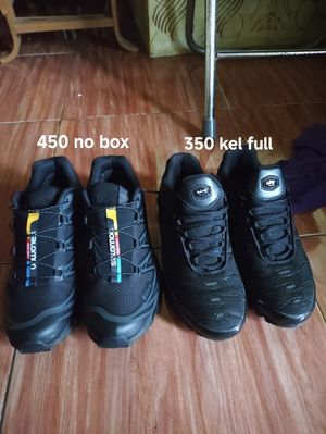Gorpcore Skater Sneakers Pria black