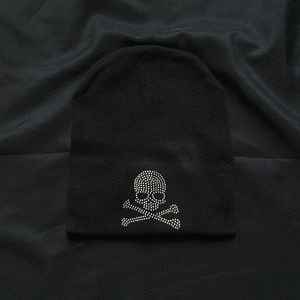 kupluk tengkorak beanie hat skull goth y2k emo grunge