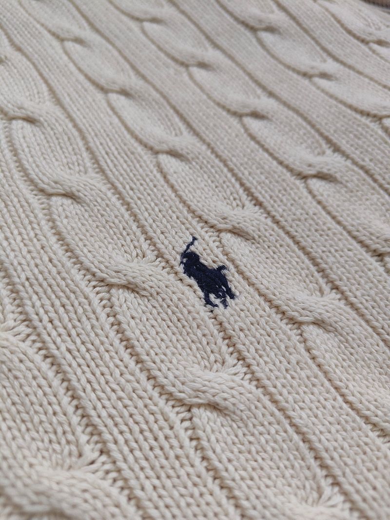 Ralph Lauren Cable knit Cream, foto 5