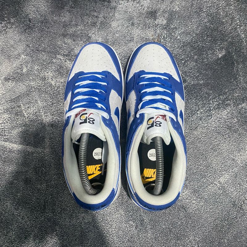 Nik* SB dunk yeezy low Royal Blue, foto 3